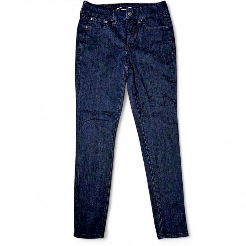 Seven7 Women's Dark Blue Tummy Control Shape wear Skinny Jeans
